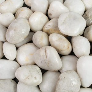 HIGHLY POLISHED OFF-WHITE PEBBLE No. 425